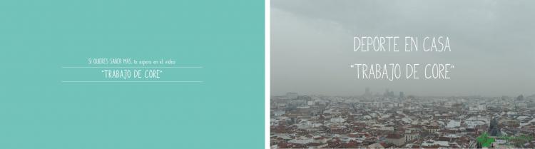 Imagen de ejemplo con la portada del video "Deporte en casa: trabajo de CORE"