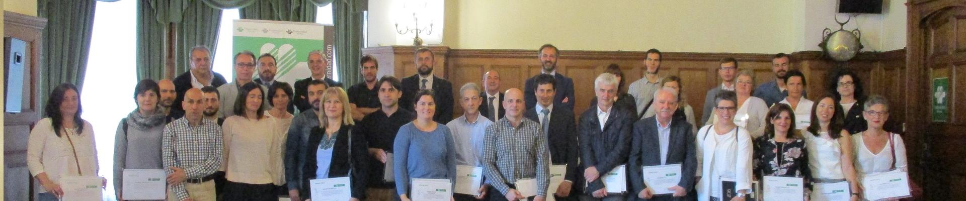 Foto de grupo Bonus 2015 y 2016 Fraternidad-Muprespa Guipuzcoa