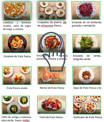 Recetas saludables