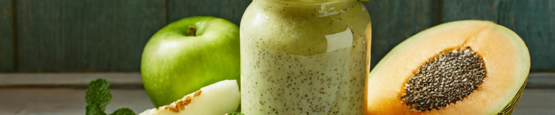 Batido verde de verano